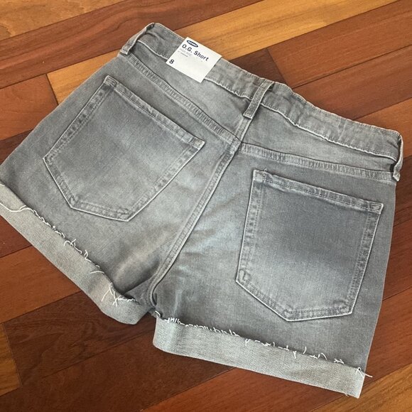 Old Navy O.G. Short Jean Shorts size 8 - Picture 3 of 7